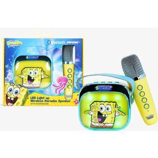 SvampeBob Firkant Popsing Karaokesæt med LED-lys