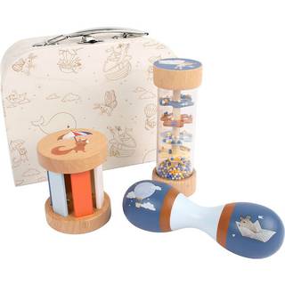 Filibabba Legekuffert - Mit første sanselegetøj i træ - 1 stk.