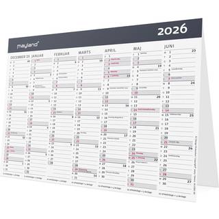 Mayland 2026 Kontor bordkalender