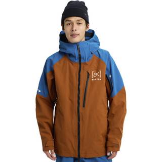 Burton Men's Ak Gore Cyclic Jacket Chestnut Brown/blue Teal, XL