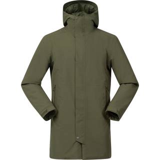 Bergans Men's Urban Insulated Shell Coat  Dark Green Mud, M