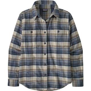 Patagonia Women's Fjord Flannel Shirt Skjorte Damer størrelse M farve grå