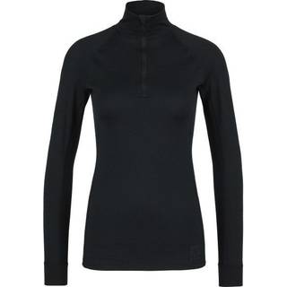 Stoic Women's Merino240 BengtSt. Half Zip Merino undertøj Damer størrelse XS farve sort