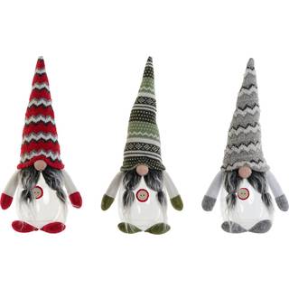 Julepynt DKD Home Decor Multifarvet 17 x 12 x 37 cm (3 enheder)