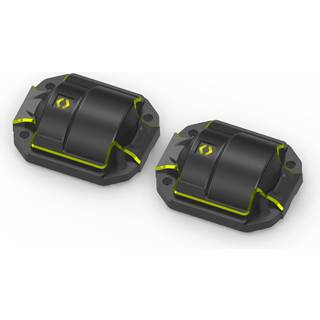 Brass Diff Cover (Black/2pcs)