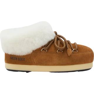 Moon Boot Mules cognacfarvet ruskind