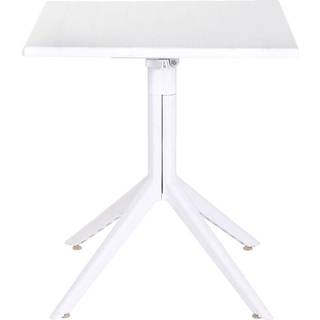 Spisebord Home ESPRIT Hvid Metal polypropylen 70 x 70 x 75 cm