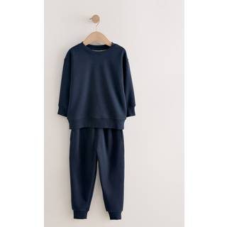 Next Navy Single Cosy Fleece Pyjamas (3-16yrs)