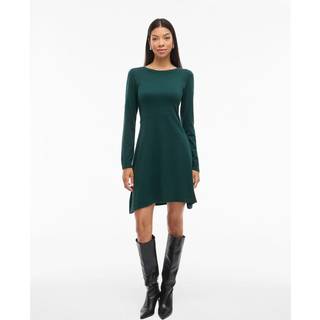 Vihellie Langærmet Kort Kjole