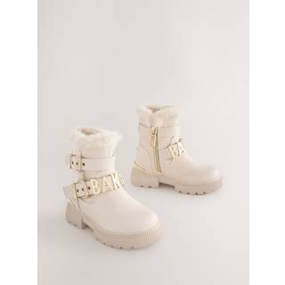 Baker by Ted Baker Baker by Ted Baker Pigers chunky støvler med spænde og kunstpelskant