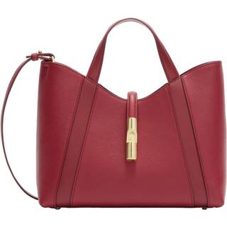 Furla Goccia S Håndtaske mørkerød