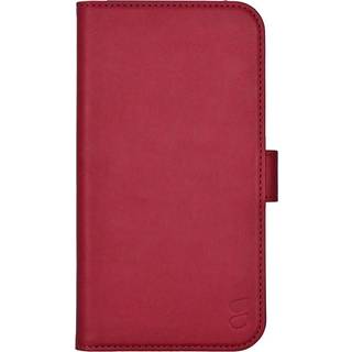 GEAR iPhone 17 Pro Max Kunstlæder Cover - MagSafe Kompatibel - Rød