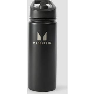 Myprotein Recycled Metal Flip Straw Bottle 500ml – Sort