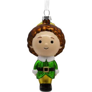 Hallmark Elf Buddy Elf Christmas Ornament Blown Glass