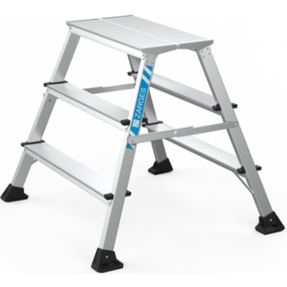 Arbejdsbuk XLstep P 2×3 trin bred højde 0,74mtr