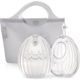 Haakaa Shell Brystpumpe inkl. Steriliseringspose - 75ml - 2 stk.