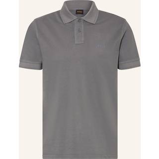 Poloshirt i bomuldspiqué med logoprint