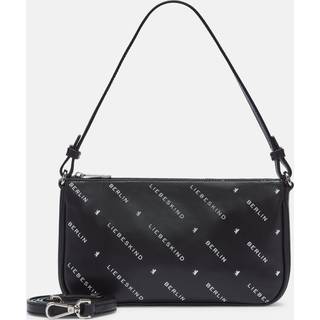 Liebeskind Monogram Soft Nappa S Skuldertaske sort