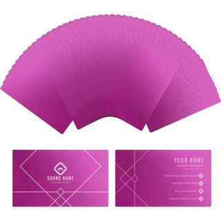 xTool Metal visitkort - 60 stk Lilla