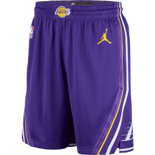 Los Angeles Lakers Statement Edition Swingman Jordan Dri-FIT NBA-shorts til mænd - lilla
