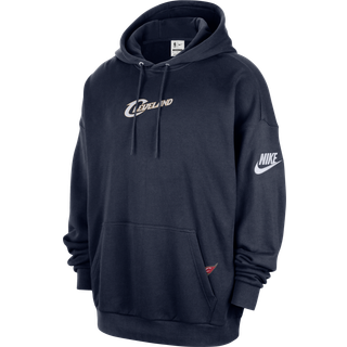 Cleveland Cavaliers 2025/26 Hardwood Classics Nike Club NBA Premium-hættetrøje til mænd - blå - blå - S