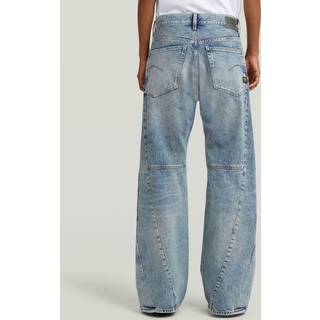 Contor Wide Pleat Jeans - Light blue - Women