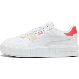 PUMA Cali Court Match Sneakers Women, Shoes, White/Peach Frost, 40