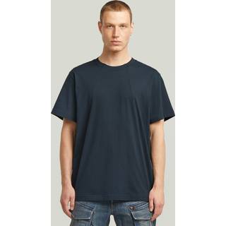 A Line Loose T-Shirt - Dark blue - Men