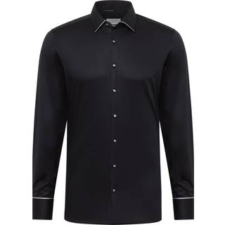 SLIM FIT Shirt in black plain