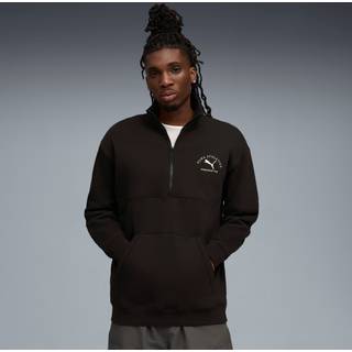 PUMA Class Half Zip Sweater Men, Clothing, Black, XL