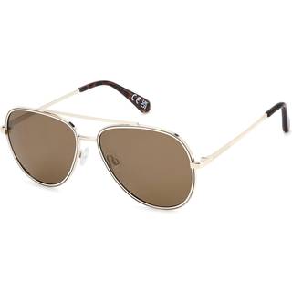 Privé Revaux GLOWIN HOUR/G/S Asian Fit Polarized 24S/SP 60 Solbriller Kvinder Guld - White - 60mm