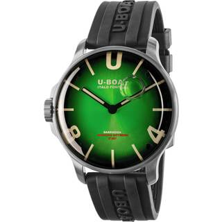 U-Boat 8702/E Darkmoon Green SS Soleil Herrenuhr 44mm 5ATM