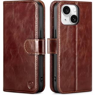 BoxCastle Kompatibel med iPhone 14 gte pung-etui med kortholder Kvinder Mnd gte lder Flip RFID-blokerende kreditkortpladser Stdsikkert telef