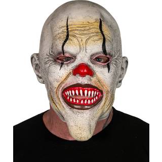 Razor Teeth Horror Clown Maske