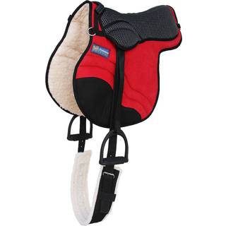 CHALLENGER Hest Engelsk Western Trail Fleece Polstret Justerbar Bareback Sadelpude Rd 39TS05RD