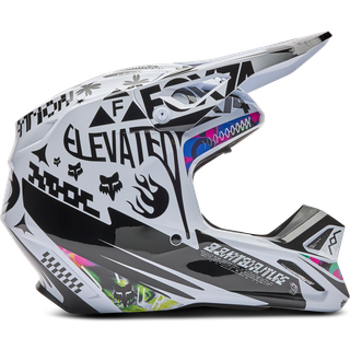 FOX V1 Image Cosmo Crosshjelm hvid L