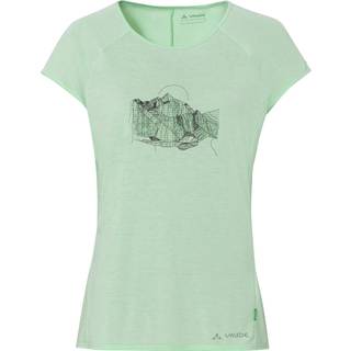 Vaude Women's Tekoa T-Shirt II Funktionsshirt Damer størrelse 40 farve grøn