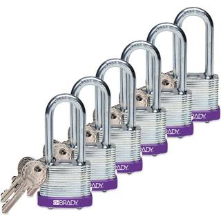 Laminerede stål Hængelås - Key fastholdelse