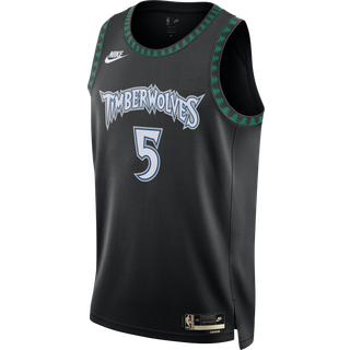 Minnesota Timberwolves 2025/26 Hardwood Classics Nike Dri-FIT NBA Swingman-spillertrøje til mænd - sort - 3XL