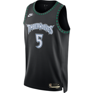 Minnesota Timberwolves 2025/26 Hardwood Classics Nike Dri-FIT NBA Swingman-spillertrøje til mænd - sort - 3XL