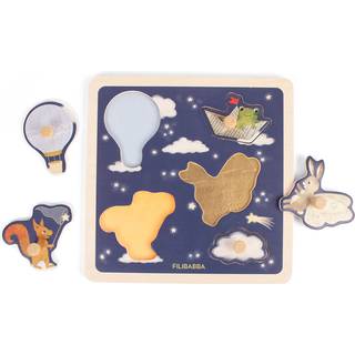 Sanse-puslespil i træ - Little Adventurers