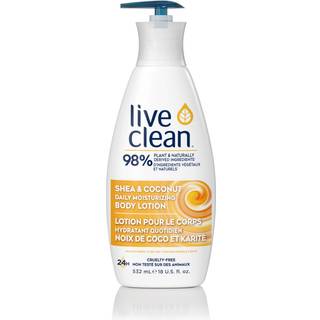 Live Clean Moisturizing Shea and Coconut Body Lotion 18 Fl Oz