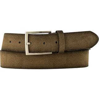 Lindenmann Herren Gürtel grün Nubuk