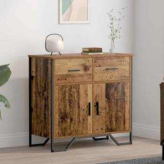 Sideboard Gammelt træ 79.5 x 35.5 x 74.5 cm Konstrueret træ