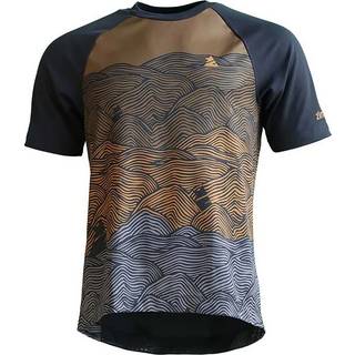 Zimtstern Braapz Shirt S/S Cykeljersey Herrer størrelse M farve brun