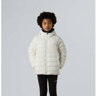 The North Face Girl's Reversible Perrito Hooded Jacket Syntetisk jakke Børn størrelse L farve hvid