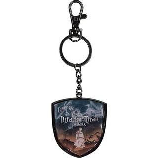 Attack on Titan Metal Keychain Colossal 7 cm