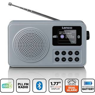 Lenco - DAB+ FM-radio med Bluetooth®. - PDR-034GY