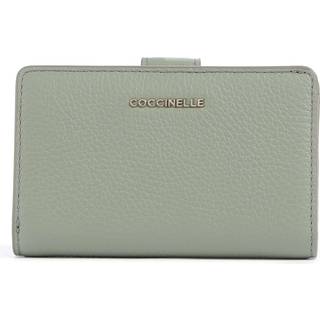 Coccinelle Metallic Soft Pung grå grøn