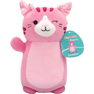 Squishmallows HugMees: Geraldine, den lyserøde skotske foldkat - 25 cm